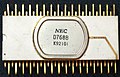 NEC ΜPD768D (μCOM-1600) in QIP-64