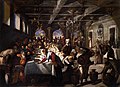 『カナの婚礼』1561年 ヴェネツィア、サンタ・マリア・デッラ・サルーテ聖堂所蔵