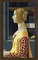 Domenico Ghirlandaio. „Džovanos Tornabuoni portretas“