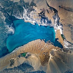 Boszten-tó (Műholdfelvétel - 2004. november 2.)
