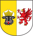 Brasão de Mecklenburg-Vorpommern com o grifo à direita