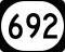 Kentucky Route 692 marker