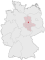 Lage Magdeburgs in Deutschland