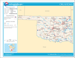 Oklahoma – Mappa