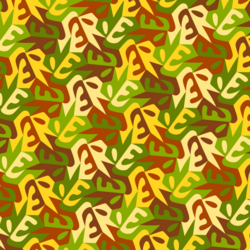 3-directional ambigram "Serie" (series, in French), tessellation using a 120° rotational symmetry. Created from a hexagon.