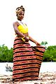 A kitenge dress from Kenya