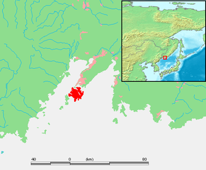 Položaj Vladivostoka u Primorskom kraju