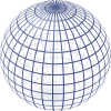 A gömb perspektivikus négyszöghálója