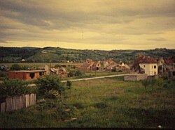 Pohled na pohoří Psunj