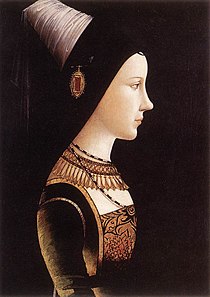 Burgundi Mária portréja 1479 körül