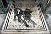 Мозаика у входа в Дом трагического поэта в Помпеях, Италия, II век до н. э.