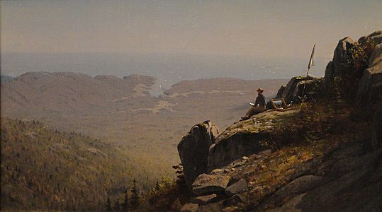 Lingesik zovdas koe Mount Desert, 1865
