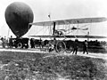 Image 32The Wright Military Flyer aboard a wagon in 1908 (from History of aviation)