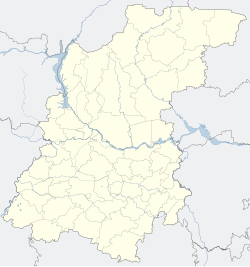 Savasleyka is located in Nizhny Novgorod Oblast