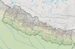 1934 Nepal–India earthquake is located in Nepal