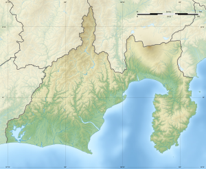 Фу́дзісан. Карта розташування: Префектура Сідзуока