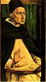 San Alberte o Magno, pintado por Joos van Gent