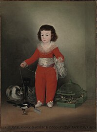 Francisco Goya, Manuel Osorio Manrique de Zúñiga, 1777–1778