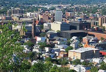 Paterson, sometimes known as Silk City,[120] has become a prime destination for an internationally diverse pool of immigrants,[121][122] with at least 52 distinct ethnic groups.[123]