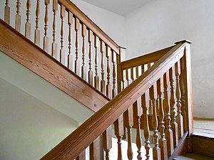 Stairway, stair parts, and balustrades