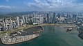 "Panhattan", the skyline of Panama City, the capital of Panama
