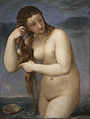 Venus Anadyomene Rising from the Sea