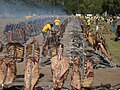 A barbecue in Patagonia, Argentina