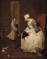 The Governess (1739), oil on canvas, 47 x 38 cm., National Gallery of Canada