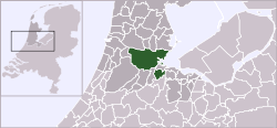 Geografska lega Amsterdama