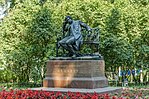 Pushkin statue in St Petersburg, Russia.