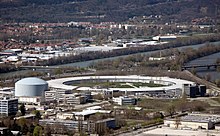 Top view of the ring of European Synchrotron Radiation Facility