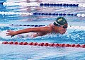 فريدة عثمان والتي مثّلت مصر في منافسات السباحة في أولمبياد 2012، كانت أصغر لاعبة في الوفد المصري في تلك الدورة.