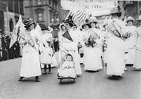 Feminist suffrage parade, New York City, 1912