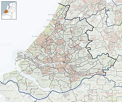 Папендрехт. Карта розташування: Південна Голландія