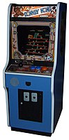 Donkey Kong arcade cabinet