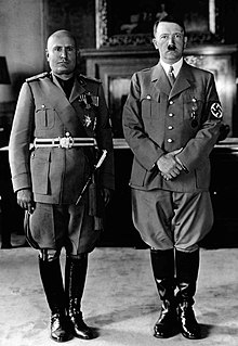 Mussolini i Hitler en 1940