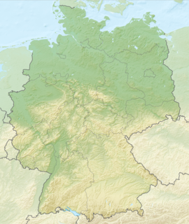 Poloha mesta Kassel v rámci Nemecka