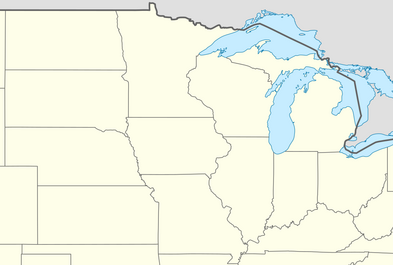 United States Hockey League is located in Midwest USA