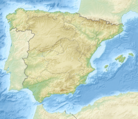 Poloha mesta v rámci Španielska