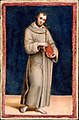 「アッシジの聖フランチェスコ」（画:ラファエロ・サンティ、1502年頃）