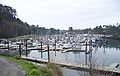 Inner Noyo Harbor which is a marina in Fort Bragg, California