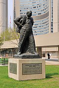 カナダ・トロントにあるチャーチル像