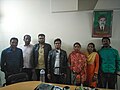 সাঁওতালি উইকিপিডিয়া কর্মশালায় অংশগ্রহণকারীগণ, ঢাকা, বাংলাদেশ (২০১৭)