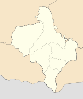 Ланчин. Карта розташування: Івано-Франківська область
