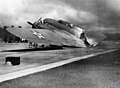 Уништен Боинг Б-17 на аеродромот Хикам