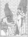 Image 3Daedalus working on Icarus' wings (from History of aviation)