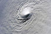 Eye of Hurricane Wilma, 2005