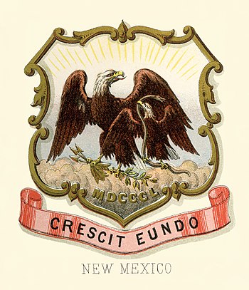 Coat of arms of the New Mexico Territory