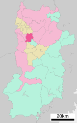 Kashihara – Mappa