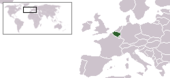 Localizzazione del Bdelgio in Europa